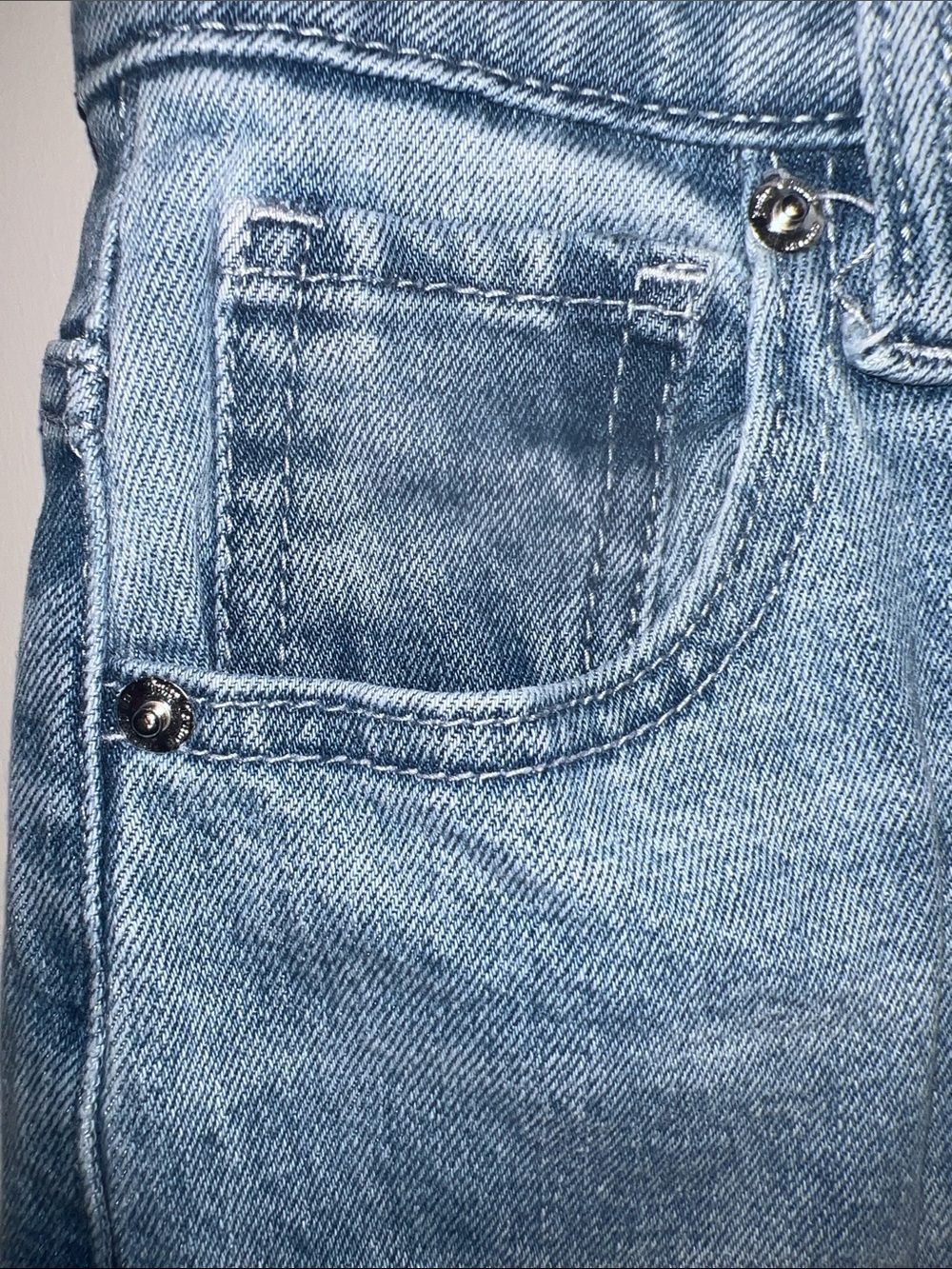 Juicy Couture Light Blue Wide-Leg Jeans - Picture 7 of 15